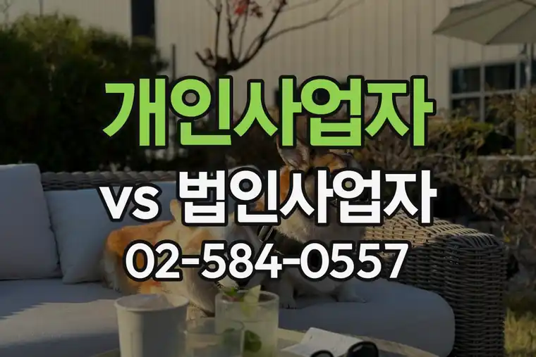 개인사업자 vs 법인사업자