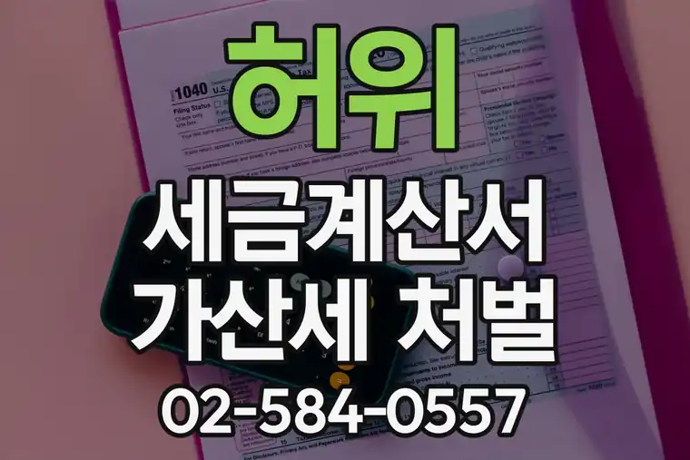 허위 세금계산서 가산세 처벌