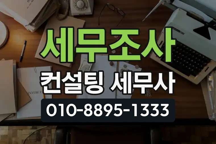 세무조사 컨설팅 세무사