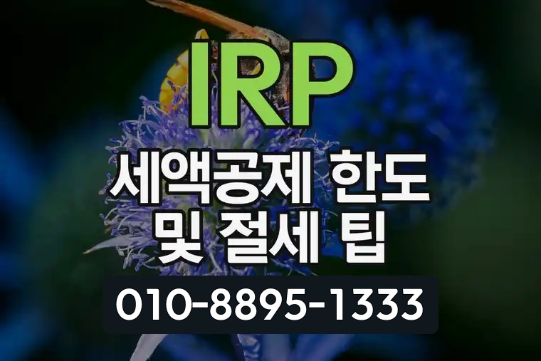 IRP 세액공제 한도 및 절세 팁