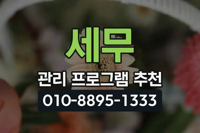 세무 관리 프로그램 추천