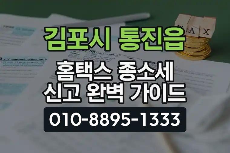 경기 김포시 통진읍 홈택스 종합소득세 신고 완벽 가이드