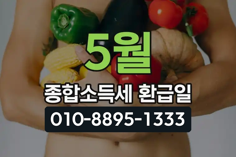 5월 종합소득세 환급일